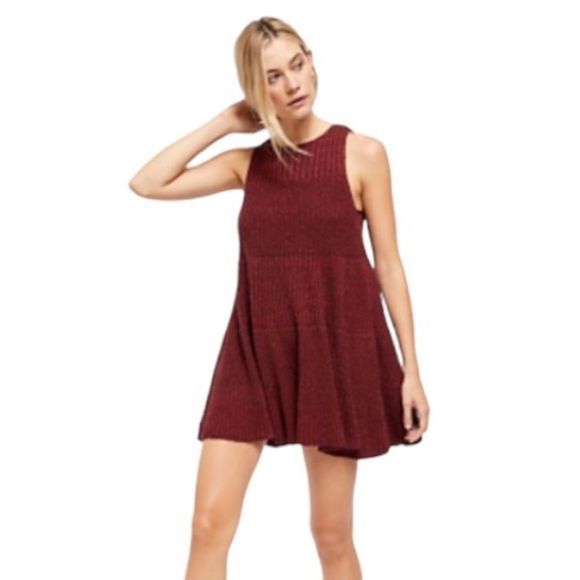 NWT Free People Waterfall Ruffle Dress - Picture 2 of 12